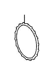 View 3567250040 PLATE,  CLUTCH CUSHION Full-Sized Product Image
