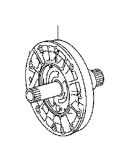 View 3537024010 SHAFT ASSEMBLY,  STATOR Full-Sized Product Image
