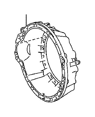 View 3511160230 HOUSING,  AUTOMATIC TRANSMISSION Full-Sized Product Image