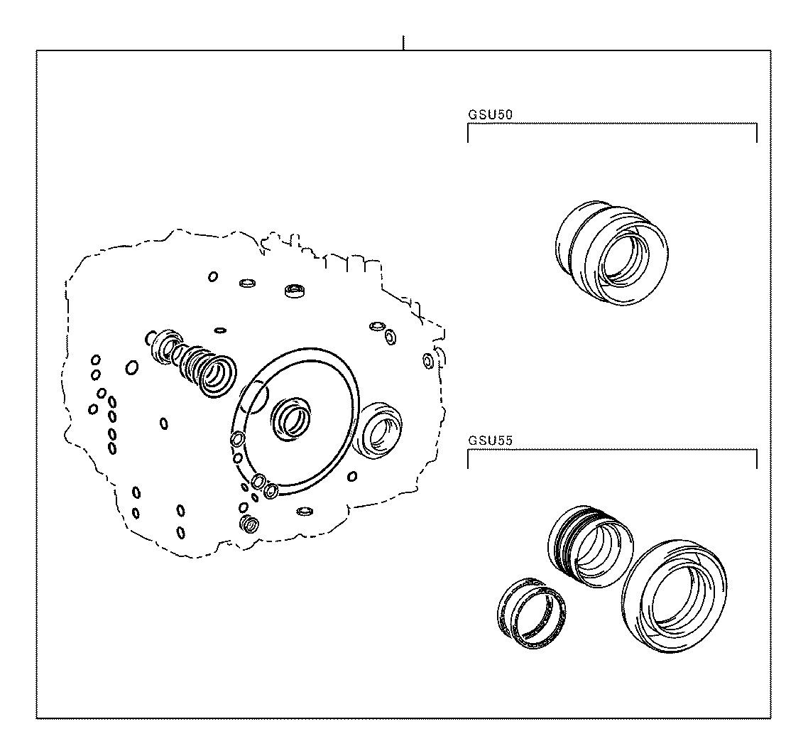 View 0435133404 GASKET KIT,  TRANSAXL Full-Sized Product Image