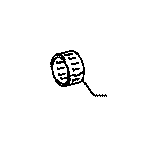 View 9036449001 BEARING,  NEEDLE ROLLER Full-Sized Product Image