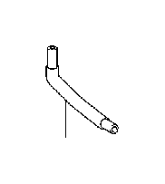 View G127348010 Automatic Transmission Oil Cooler Hose Full-Sized Product Image