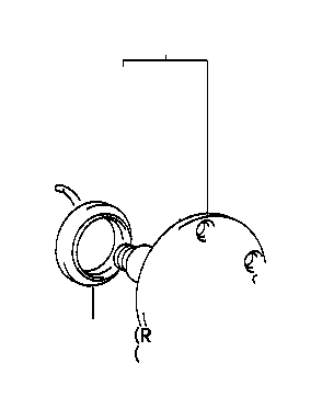 View 4350230140 Wheel Hub (Left, Right, Front) Full-Sized Product Image