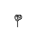 View 90179A0002 NUT (FOR REAR DRIVE PINION) Full-Sized Product Image
