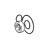 View 0444606040 GASKET KIT,  POWER STEERING PUMP Full-Sized Product Image