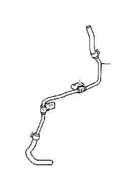 View 444060E011 Power Steering Return Hose Full-Sized Product Image