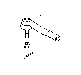 View 4546009190 Steering Tie Rod End (Right) Full-Sized Product Image