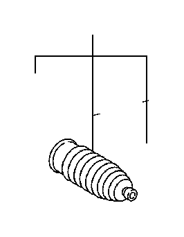 View 4553509490 Rack and Pinion Bellows Full-Sized Product Image
