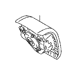View 4513060560E0 Steering Wheel Air Bag Full-Sized Product Image