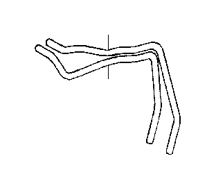 View 4434833100 Power Steering Reservoir Hose Full-Sized Product Image