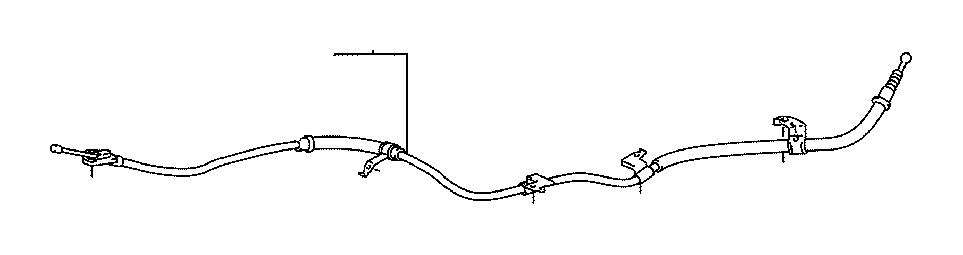 View 4643076020 Parking Brake Cable Full-Sized Product Image