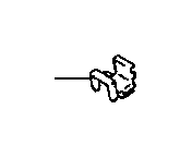View 4771630120 Disc Brake Anti-Rattle Clip (Front) Full-Sized Product Image