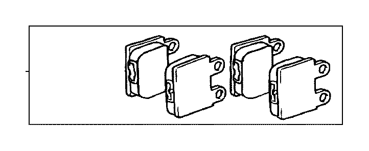 View 0446630161 Disc Brake Pad Set (Rear) Full-Sized Product Image