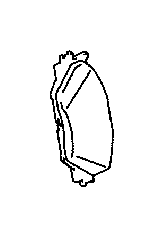 View 0446530510 Disc Brake Pad Set (Front) Full-Sized Product Image