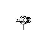 View 4473014050 Power Brake Booster Check Valve Full-Sized Product Image