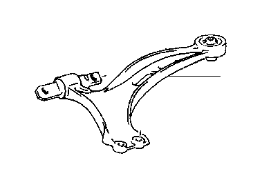 View 4806933031 Suspension Control Arm (Left, Front, Lower) Full-Sized Product Image