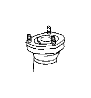 View 4875006200 Suspension Strut Mount (Right, Rear) Full-Sized Product Image