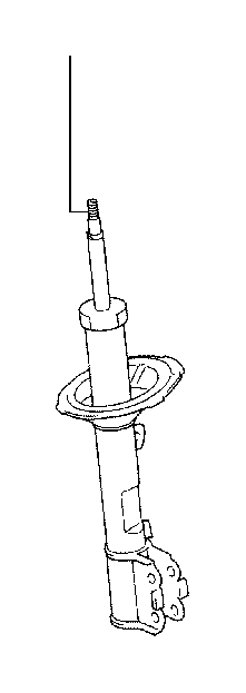 View 4852049875 Suspension Strut (Left, Front) Full-Sized Product Image