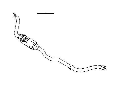 View 4886030040 Suspension Stabilizer Bar (Front) Full-Sized Product Image