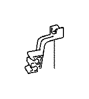 View 4475348280 CLAMP,  HEIGHT CONTROL TUBE NO. 15 Full-Sized Product Image