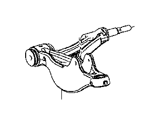 View 4862024030 Suspension Control Arm (Right, Front, Lower) Full-Sized Product Image
