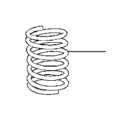 View 482310E270 Coil Spring (Left, Right, Rear) Full-Sized Product Image