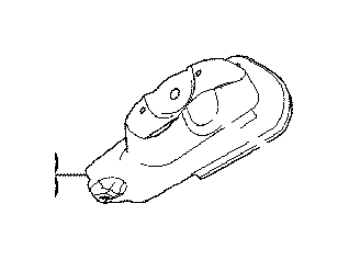 View 4872706060 BRACKET,  REAR SUSPENSION ARM,  LEFT Full-Sized Product Image