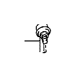 View 4884030030 LINK ASSEMBLY,  REAR STABILIZER,  LEFT Full-Sized Product Image