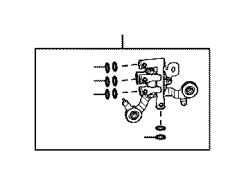 View 4809650060 VALVE SUB-ASSEMBLY,  HEIGHT CONTROL,  NO. 2 Full-Sized Product Image