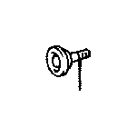 View 9011912438 BOLT,  WITH WASHER Full-Sized Product Image