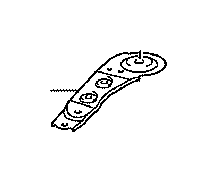 View 5227450030 Suspension Subframe Reinforcement Bracket (Left, Rear, Lower) Full-Sized Product Image