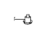 View 5221106080 CUSHION,  FRONT SUSPENSION MEMBER BODY MOUNTING,  FRONT Full-Sized Product Image