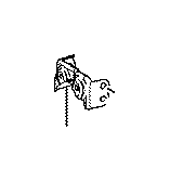 View 5116611010 Suspension Crossmember Reinforcement Bracket (Left) Full-Sized Product Image