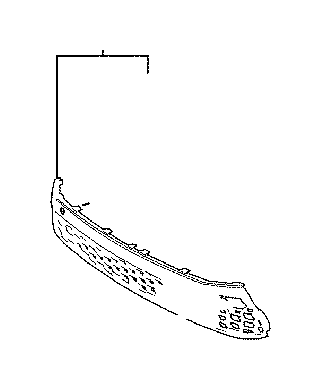 View 5211278210 EXTENSION,  FRONT BUMPER Full-Sized Product Image