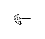 View 5241378010 Bumper Guard Pad (Right, Front) Full-Sized Product Image