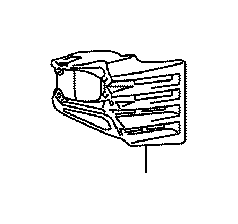 View 5212606240 Fog Light Bracket (Left) Full-Sized Product Image
