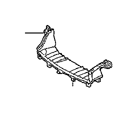 View 5214353030 Bumper Cover Bracket (Front) Full-Sized Product Image