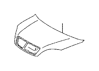 View 5330160501 Hood Panel Full-Sized Product Image