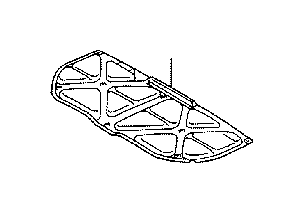 View 533410E011 Hood Insulation Pad Full-Sized Product Image