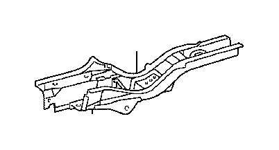 View 5760148907 MEMBER SUB-ASSEMBLY,  REAR FLOOR SIDE,  RIGHT Full-Sized Product Image