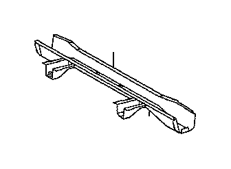 View 576050E020 Floor Pan Crossmember (Rear) Full-Sized Product Image