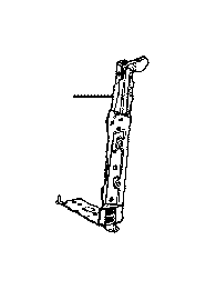 View 5321242904 Radiator Support Panel Reinforcement (Left) Full-Sized Product Image