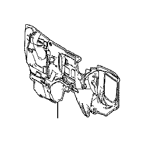 View 5522378020 Engine Compartment Insulation Full-Sized Product Image
