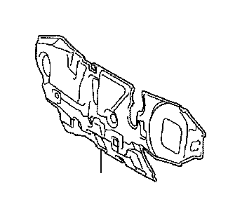 View 5522306450 Engine Compartment Insulation Full-Sized Product Image