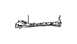 View 5321424030 Radiator Support Panel Reinforcement (Left, Upper) Full-Sized Product Image