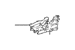 View 5342011060 Hood Hinge (Left) Full-Sized Product Image