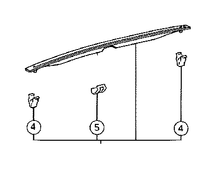 View 5598148020C0 GARNISH,  DEFROSTER NOZZLE,  NO. 1 Full-Sized Product Image