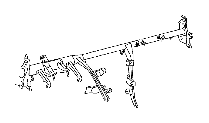 View 5533053270 Instrument Panel Crossmember Full-Sized Product Image