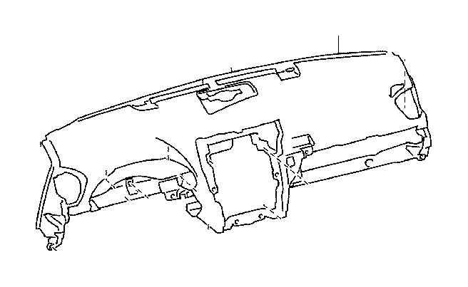 View 5540053100C0 Dashboard Panel Full-Sized Product Image