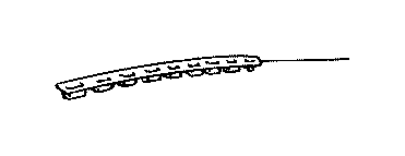 View 559825001003 GARNISH,  DEFROSTER NOZZLE,  NO. 2 Full-Sized Product Image